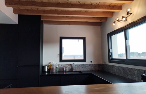 Saint-Chely-d'Apcher House | Modern house with swimming pool and breathtaking views