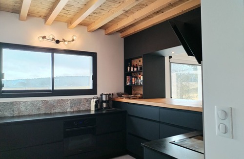 Saint-Chely-d'Apcher House | Modern house with swimming pool and breathtaking views