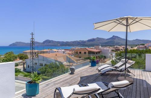 Son Serra de Marina House | Modern House With Panoramic Sea View In Mallorca