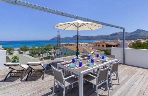 Son Serra de Marina House | Modern House With Panoramic Sea View In Mallorca