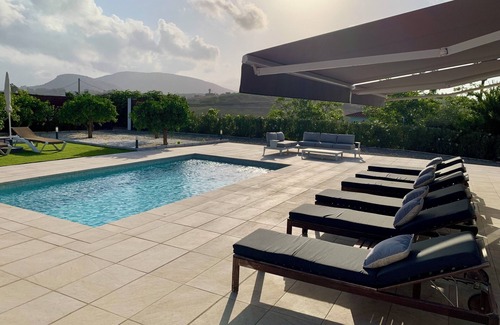 Alhaurin el Grande Villa | Modern luxury villa w/stunning views, private heated pool + roof terrace