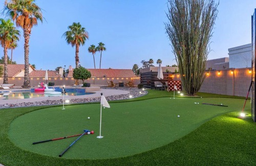 Santiago House | Modern Luxury Scottsdale Resort! Pool, Golf, Games