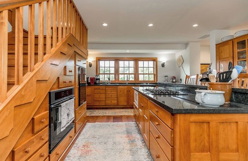 Mulmur House | Modern Mulmur Shaker Farmhouse with Orchards and Gardens. Dogs and cats!