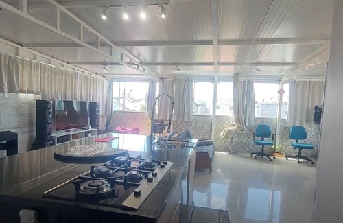 Canasvieiras Apartment | Modern penthouse with gourmet kitchen 300 meters from the beach