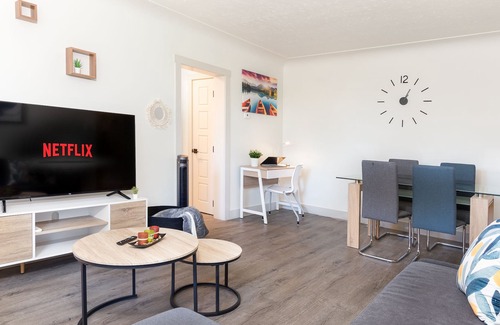 Northwest Edmonton Apartment | Modern & Private 1-Bedroom Unit with A/C & parking