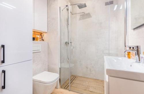 West Pomeranian Voivodeship Apartment | Modern Riverside Apartment with Free parking space