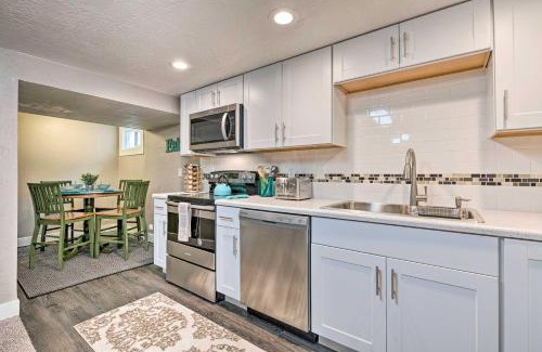 South Salt Lake Apartment | Modern Salt Lake City Apt - 20Mi to Snowbird!