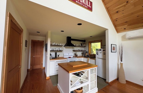 Andes House | Modern, secluded 3br A-Frame home on 7 acres in beautiful Andes, New York.