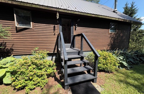 Andes House | Modern, secluded 3br A-Frame home on 7 acres in beautiful Andes, New York.