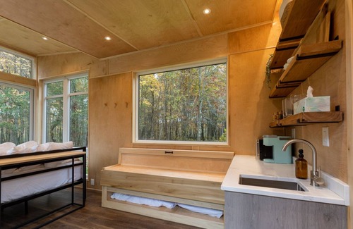 Rock Falls Cabin | Modern, secluded tiny house, a place to disconnect