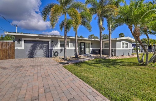 Seminole House | Modern Seminole Home with Patio, 3 Mi to Beach!