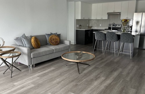 Fenelon Falls Apartment | Modern, spacious two bedroom condo with a lake view from windows and balcony