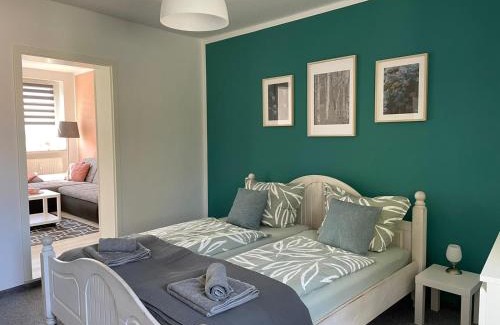 Pasewalk Apartment | Modern-Stadtnah-Ruhig-Parkplatz und Geschirrspüler