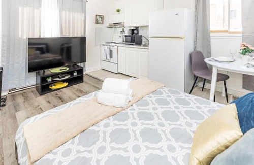 Centretown West Apartment | Modern Studio Condo - Heart of Chinatown