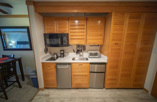 Mountain House Condo | Modern studio with an easy walk to the slopes