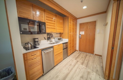 Mountain House Condo | Modern studio with an easy walk to the slopes