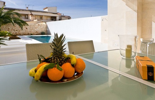 Colonia Sant Jordi Apartment | Modern vacation apartment with private pool