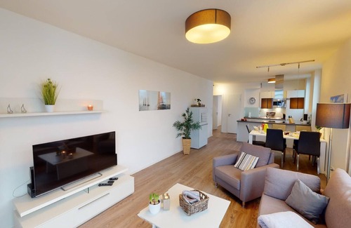 Pelzerhaken Apartment | Modern vacation apartment A-06 with balcony & sea view in Pelzerhaken