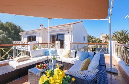 Calas de Mallorca House | Modern villa for 12 people with sea views and pool in Calas de Mallorca