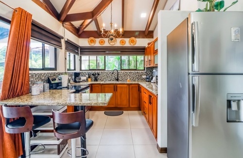 Playa Hermosa Villa | Modern villa with private pool, gas grill, internet & beach access
