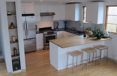Westport House | Modern Waterfront Home steps from the water in quiet beachside neighborhood