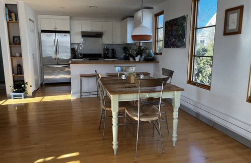 Westport House | Modern Waterfront Home steps from the water in quiet beachside neighborhood