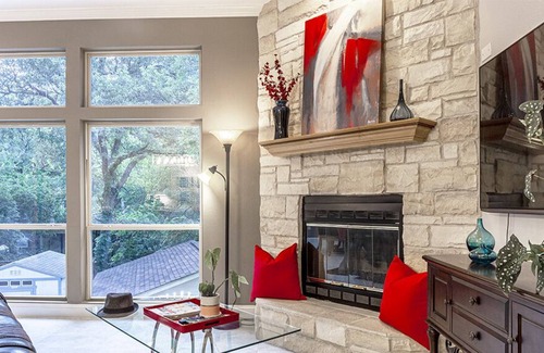 Highland Village House | Modern + Welcoming Lake Side Oasis