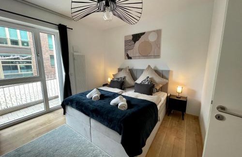 Uberseestadt Apartment | Modern Weserblick Apartment