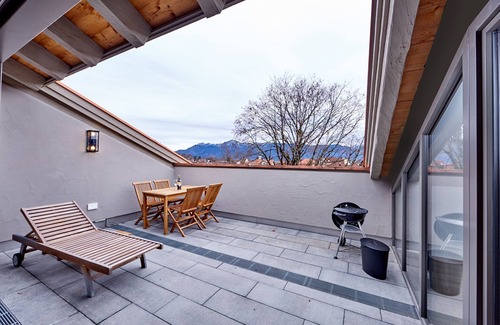 Murnau am Staffelsee Apartment | Modern with flair of tradition - excl. PENTHOUSE- 92sqm- 2 P- gr. overd. TERRACE