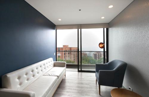 El Poblado Apartment | Moderna y cómoda suite Gym y Pool El Poblado 1002