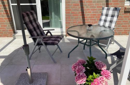 Winsen Apartment | moderne 2-Zimmer-Wohnung mit überdachter Terrasse