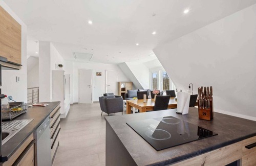 Schneverdingen Apartment | Moderne Ferienwohnung mit Terrasse