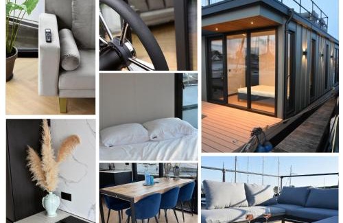 Municipality of Zaanstad Boat Rental | Moderne houseboat op het water!