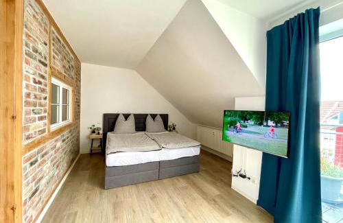 Vetschau/Spreewald Apartment | Modernes Appartment mit Sauna nahe Burg im Spreewald