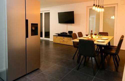 Artlenburg Apartment | Modernes Ferienhaus bei Lüneburg Terrasse, Grill & Garten für 6 Gäste