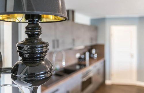 Tumlauer Koog Apartment | Modernes Holzhaus mit traumhaftem Deichblick