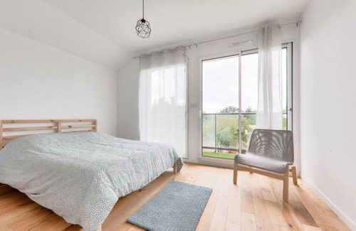 Le Tour-du-Parc House | Modernity and serenity near Rouvran beach