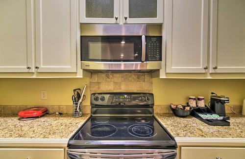 Vicksburg Condo | Modernized Downtown Condo w/Patio & Grill Access!