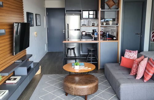 Indianopolis Apartment | Moderno Studio Oca Moema, Design, Cozy&Charming, close to Ave. Ibirapuera/subway