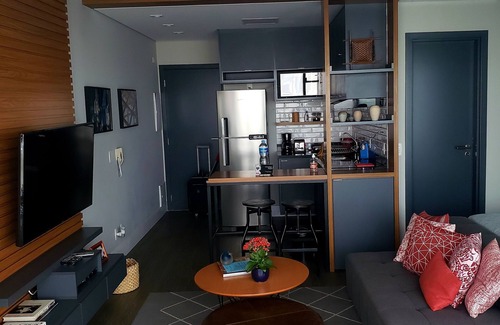 Indianopolis Apartment | Moderno Studio Oca Moema, Design, Cozy&Charming, close to Ave. Ibirapuera/subway