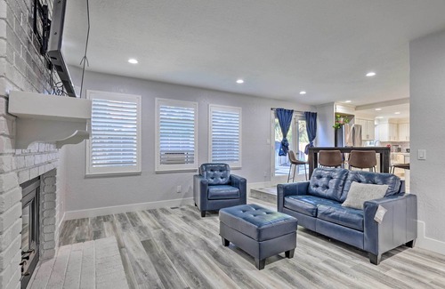 Modesto House | Modesto Home w/Deck - 2 Mi to Vintage Faire Mall