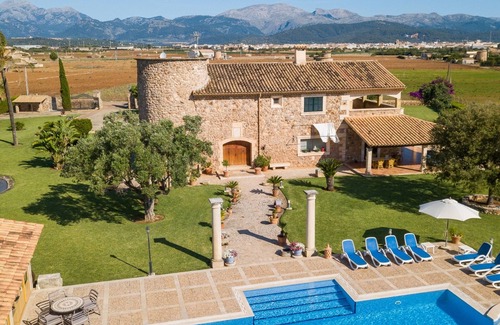 Sa Pobla Villa | Moli de Garriga - Spectacular finca with pool and garden in sa Pobla