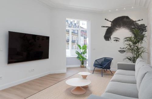 San Sebastian Centro Apartment | Mondrian new, ac, design lovers, near La Concha