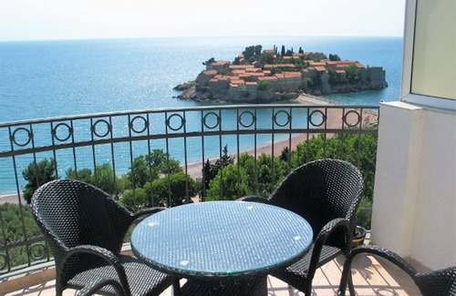 Sveti Stefan House | Monte Perla Residence, Studio for 4 persons with sea view