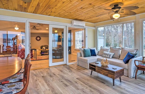 Mount Holly House | Montross Retreat w/ Private Boat Dock!