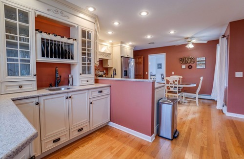 Dresden House | Moon Dance: lake home on Seneca Lake with private beachfront