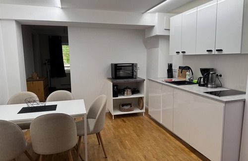 Mitte Apartment | Moonart" apartment loft in the center of Leipzig