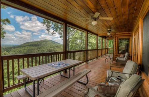 Cherry Log Cabin | Moonlight Mountain by Escape to Blue Ridge