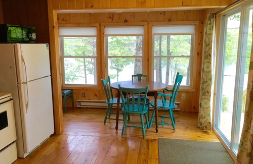 Denmark Cottage | Moose Pond Denmark ME, Lakefront Cottage with Dock, Sleeps 5
