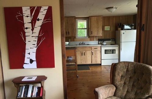Denmark Cottage | Moose Pond Denmark ME, Lakefront Cottage with Dock, Sleeps 5